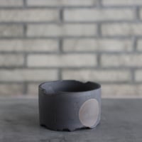 N/OH / コロ鉢 / N-Black + Moon / S (4.5号)   no.426-121