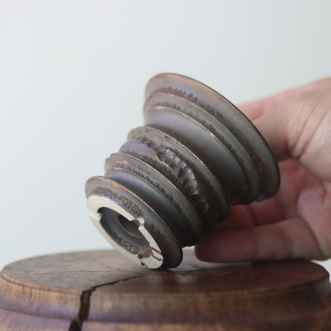 たけろうポット/ シマ / テツ no.1222-113 | 芽の巣山