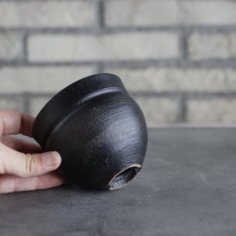 Yuta Uchida / black clay / humanity (3号)  no.517-73