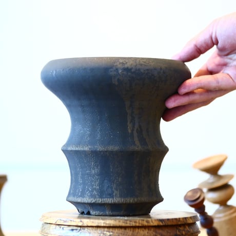 Atsushi Funakushi〝ashman″ / humanity pot    no521-F9