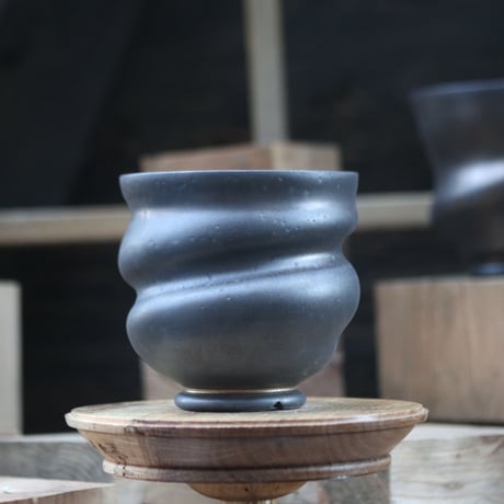 P&A ceramic ware / rasen pot / M   no.108-130