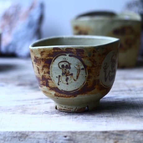 Andrew  Gemrich  〝calavera″   /   humanity pot       no.91304