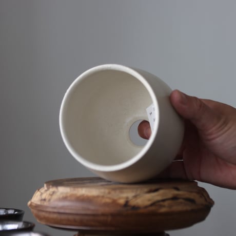 Atsushi Funakushi / white flake / humanity pot     no.512-46
