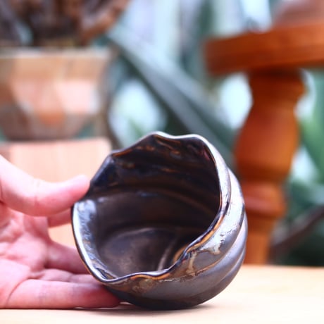 P&A ceramic ware / spiral pot 　no.612-P10