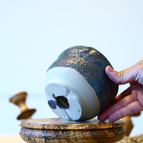 Mie Maeda〝verde″ / humanity pot    no514-M11