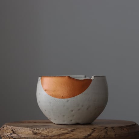 N/OH / コロ鉢 / White + Moon / XS   no.728-1