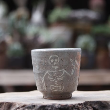 Andrew  Gemrich〝calavera″／humanity pot  no100246