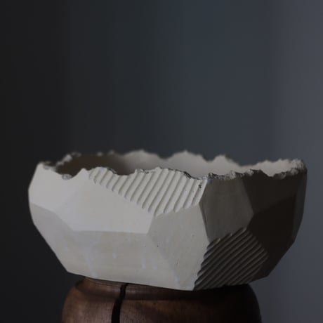 N/OH / 澪標 / matt white ＋Moon / L  no.202-43