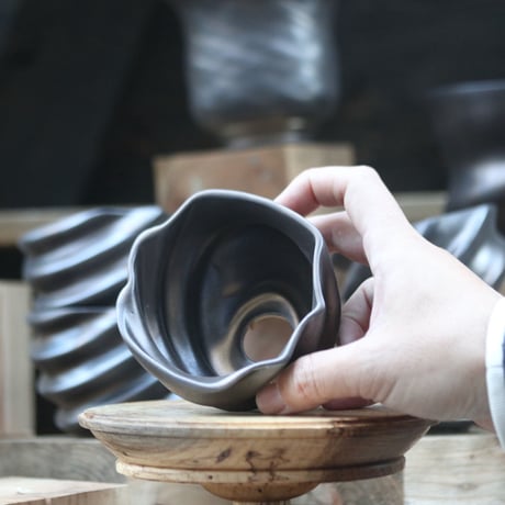 P&A ceramic ware / spiral pot 　no.108-115