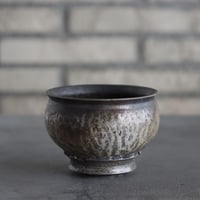 takero pot / mushikui / 炭化焼成 (3号)  no.531-90