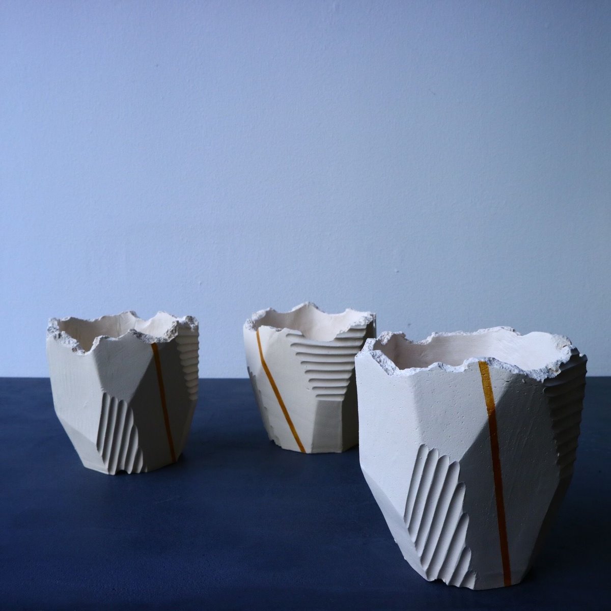 N/OH 澪標 〝白亜色〟+金ライン SS no.002 | 芽の巣山