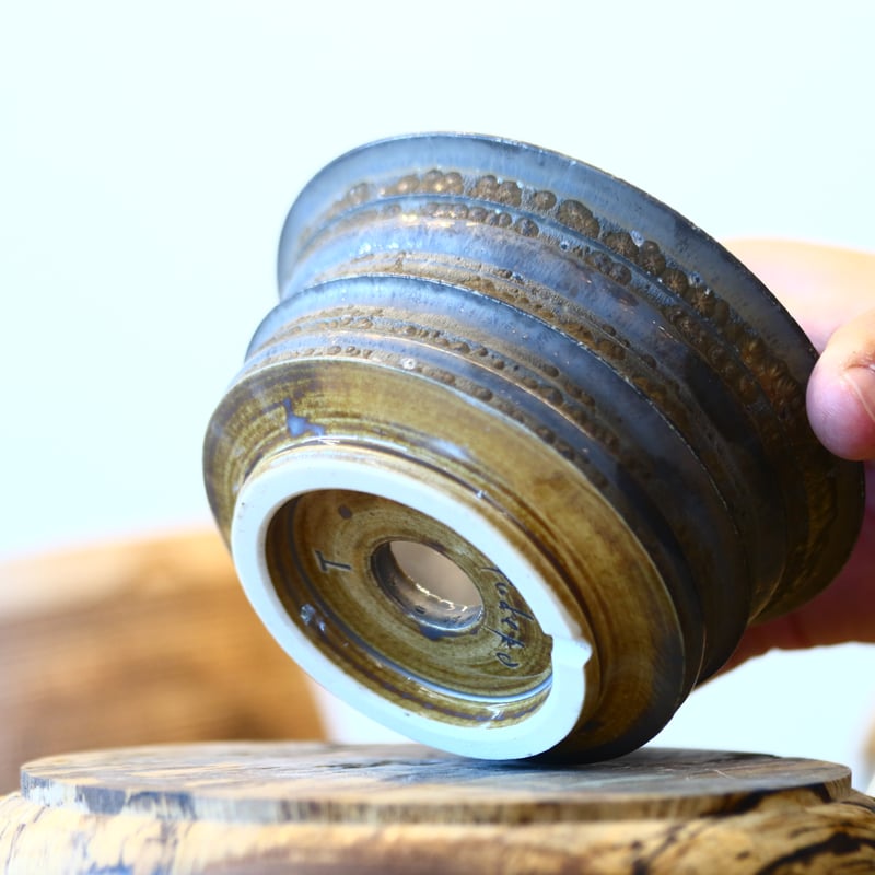 たけろうポット/ シマ / テツ no.407-28 | 芽の巣山