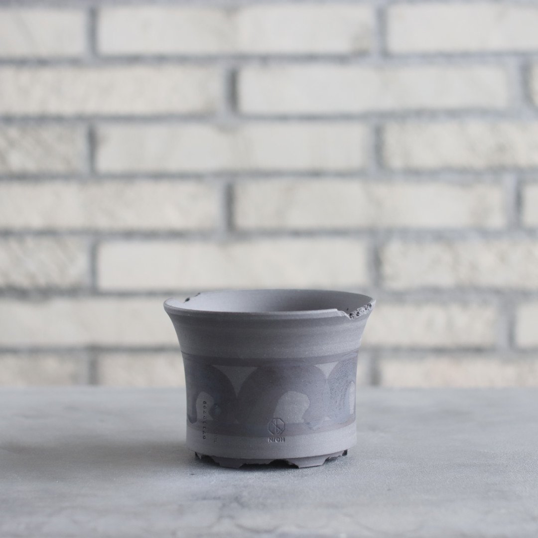 N/OH / ラン鉢 / Strokes / B.B. / SS (4号) no.222-2