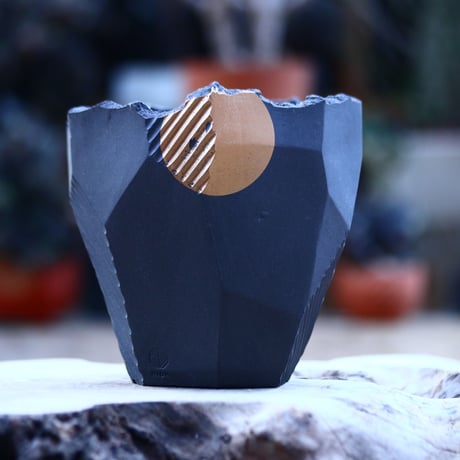 N/OH   澪標  / S / rich Black + gold Moon    no.1121/54