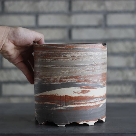 N/OH / コロ鉢 / MARBLE NOHBLE / L (5.5号)  no.1025-1