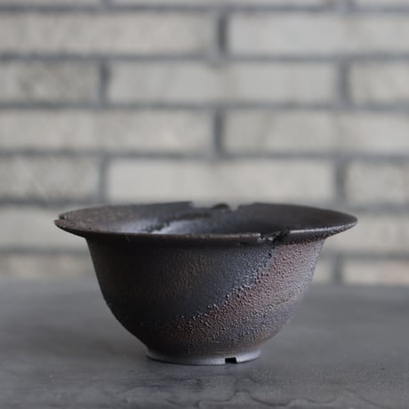 【新品未使用】作家鉢 手作り 植物 観葉 塊根 芽の巣山 カタチ製作所 素里 芽の巣山