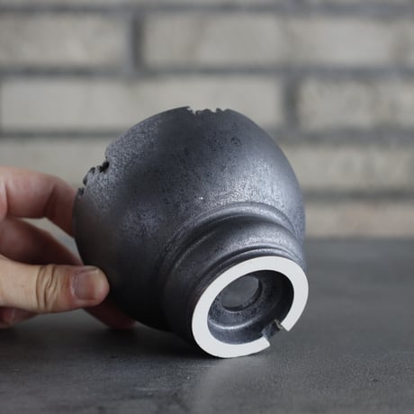 takero pot / mushikui / テツ (3.5号)  no.531-17