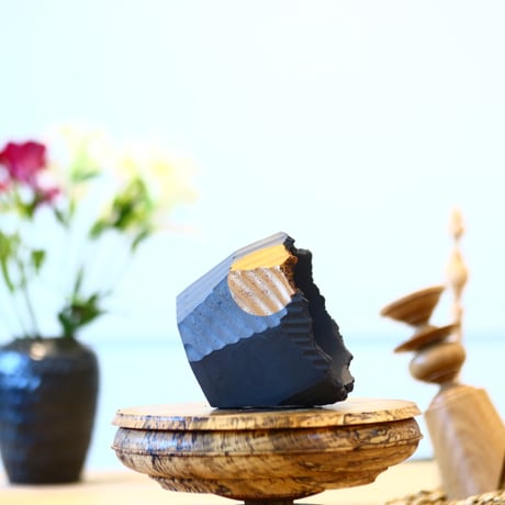 N/OH   応-OU- / rich Black + gold moon / SS   no.604-34