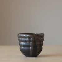 Yuta Uchida / black glaze (3号鉢)  no.330-11