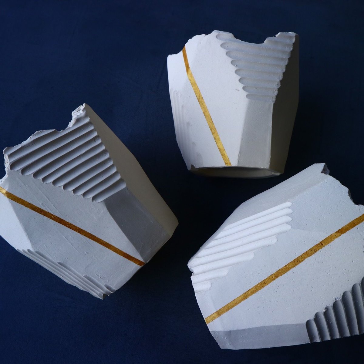 N/OH 澪標 〝白亜色〟+金ライン SS no.002 | 芽の巣山