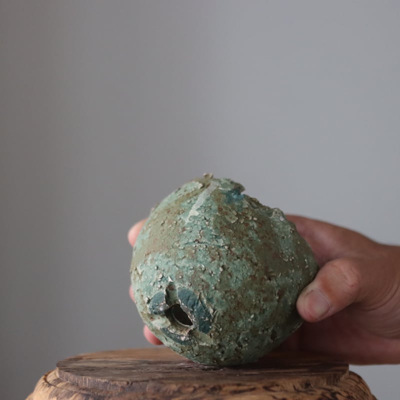 たけろうポット / チギリ / カリウド(ミドリ) / S no.929/3 | 芽の巣山