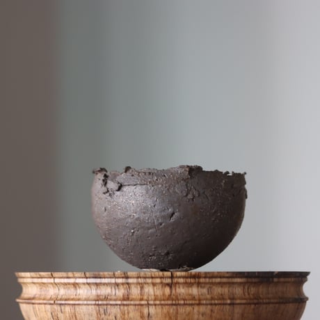 たけろうポット / 大鉢 / シロサビ+ミドリ【イベント限定鉢】(C