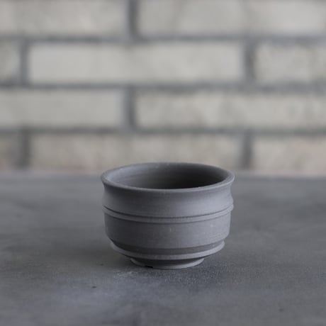 takero pot / ヤキシメ クロ (2.5号)   no.208-104