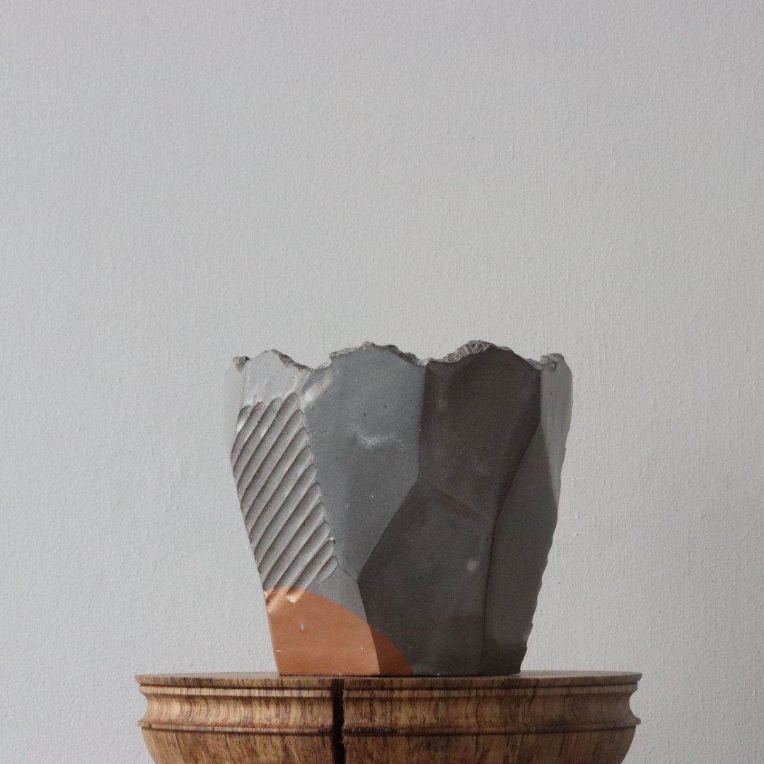 N/OH 澪標 山ノ月 グレー Sサイズ N/OH / 澪標 / Grey+Moon/ S (4.5号) no.504-57 | 芽の巣山