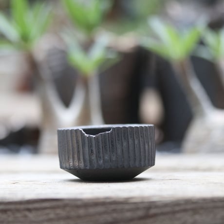 N/OH   コロ鉢  2号鉢 / 朝焼け     no.1003/5