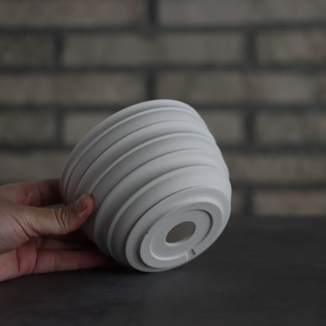 takero pot / 白 (4.5号)  no.201-11