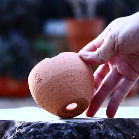 N/OH   コロ鉢  / XS / Persimmon   no.1121/4