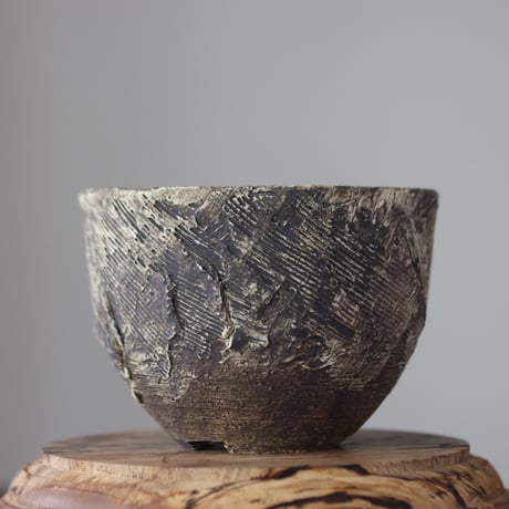 Masato Akutsu〝graffito″ / humanity pot    no.609-86
