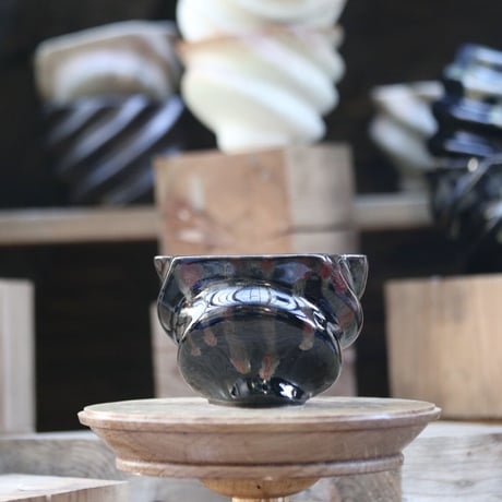 P&A ceramic ware / spiral pot 　no.108-104