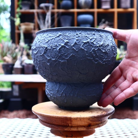 Kazuhiro  Arima〝black bite″ ／ humanity pot       no.578