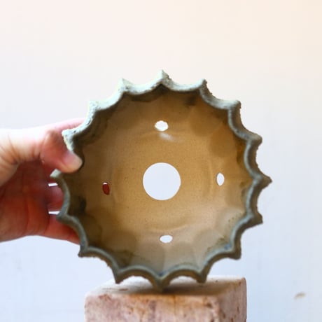 soso/礎礎 /Bowl /Olive Reef (base white)/L   no.212/ORL1