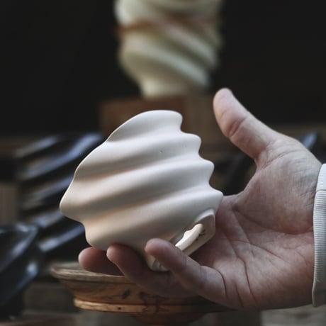 P&A ceramic ware / spiral pot 　no.108-108