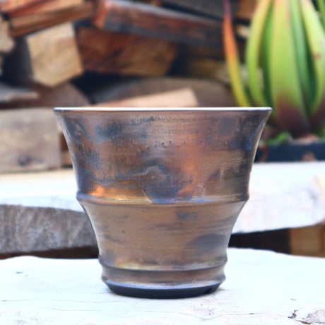 Yuta  Uchida〝gold rust″／humanity pot    no508169