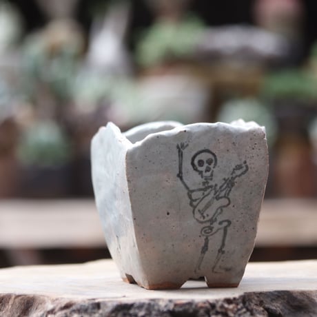 Andrew  Gemrich〝calavera″／humanity pot  no100225