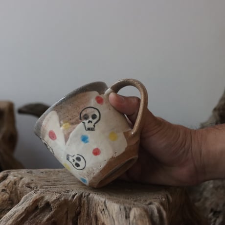 【食器/マグカップ】Andrew Gemrich〝CALAVERA″  no.920-M74