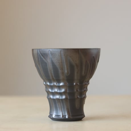 Yuta Uchida / black glaze (4号鉢)  no.330-6