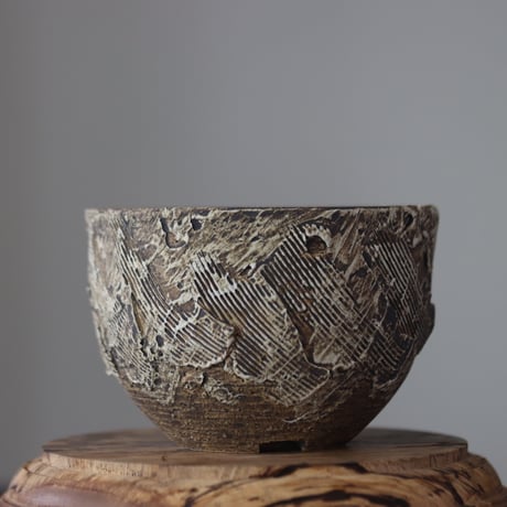 Masato Akutsu〝graffito″ / humanity pot    no.609-85