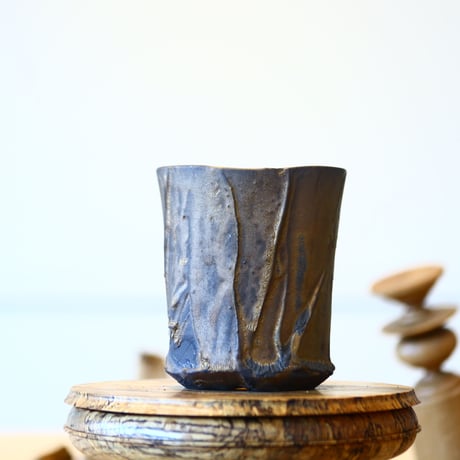 Kaori Ono〝bronze″ / humanity pot    no521-O25