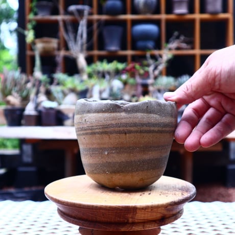 Mie  Maeda 〝swirl″   /   humanity pot       no.537