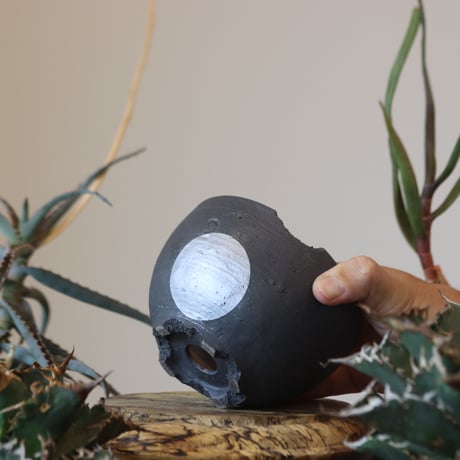 N/OH / コロ鉢 / N-Black + Moon / SS   no.929-24