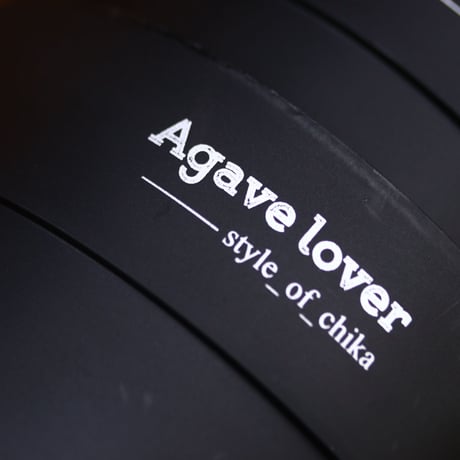 【Style of Chika】プラPOT 3個セット／Black／5号 〝Agave Lover” ver.1     no10376