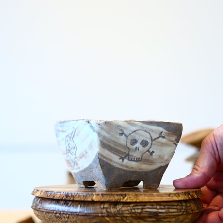 Andrew  Gemrich〝calavera″ / humanity pot    no521-G8