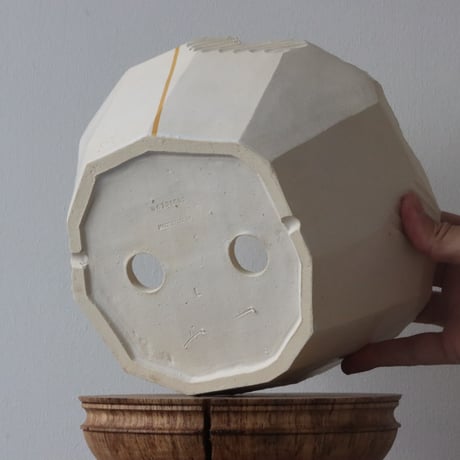 N/OH / 澪標 / matt white＋Line / L (7.5号)  no.504-31