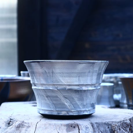 Yuta  Uchida 〝 silver  rust″    /   humanity pot      no.11783