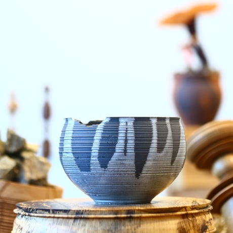 N/OH / コロ鉢 / RUNNY GREY / SS    no.120345