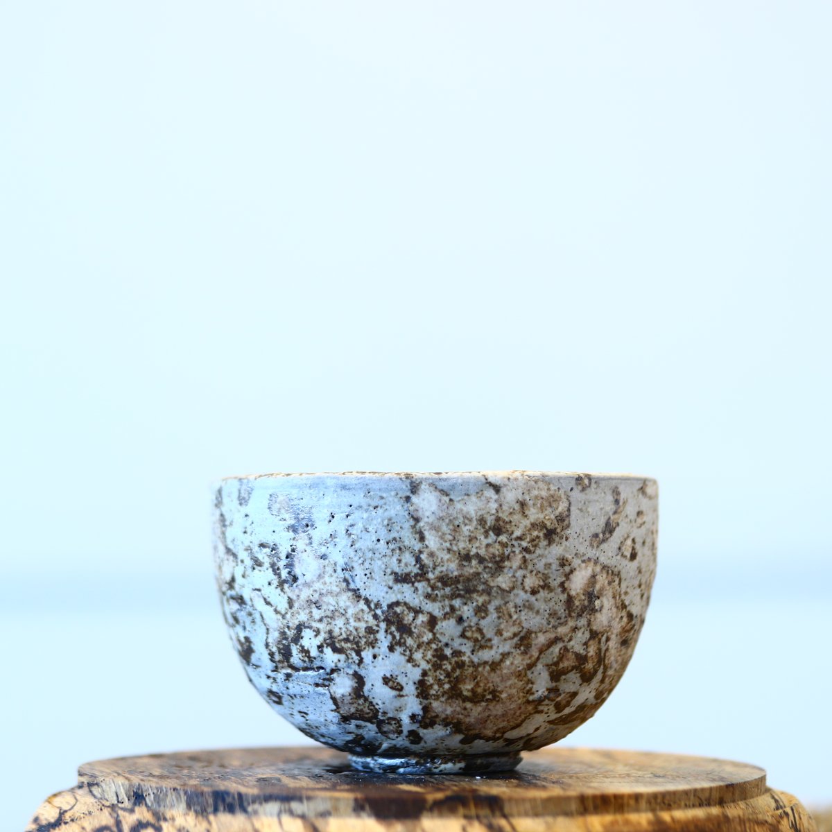 たけろうポット / 大鉢 / シロサビ たけろうポット/ シロサビ no.414-13 | 芽の巣山